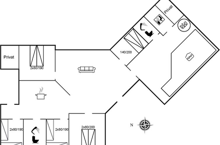 Vakantiehuis "Joakim" - 350m from the sea