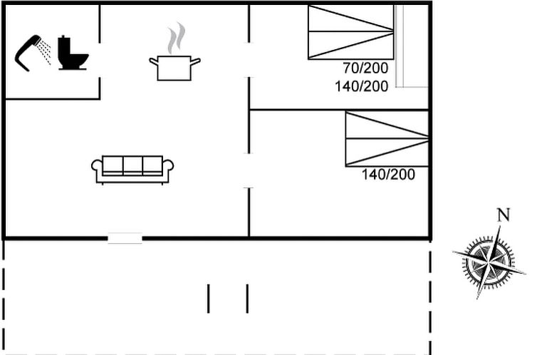 Vakantiehuis "Fay" - 900m from the sea