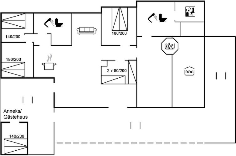 Vakantiehuis "Hallveig" - 1.1km from the sea