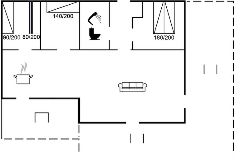 Vakantiehuis "Iadrik" - 85m to the fjord