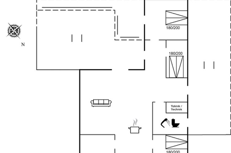 Vakantiehuis "Matti" - 1km from the sea