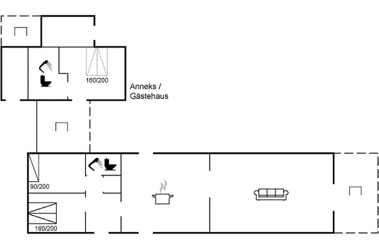 Guest house 0171405 - Holiday property Seeland - Vakantiehuis "Domi" - 1.3km from the sea