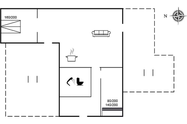 Vakantiehuis "Mark" - 1.2km from the sea