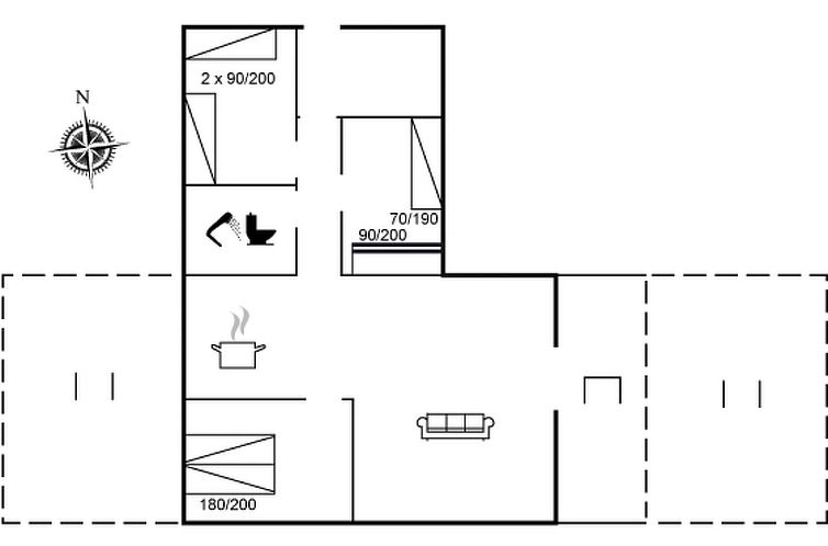 Vakantiehuis "Sukie" - 100m from the sea