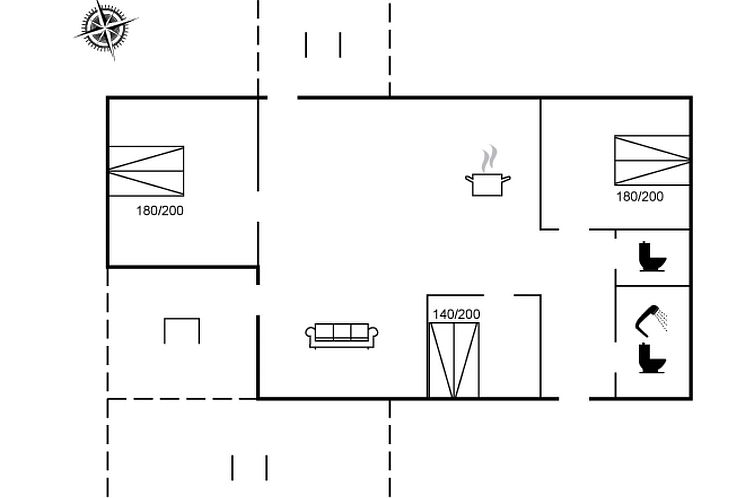 Vakantiehuis "Hotherus" -  from the sea