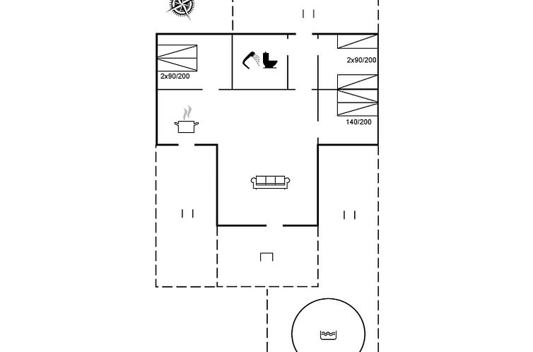 Vakantiehuis "Asmine" - 670m from the sea