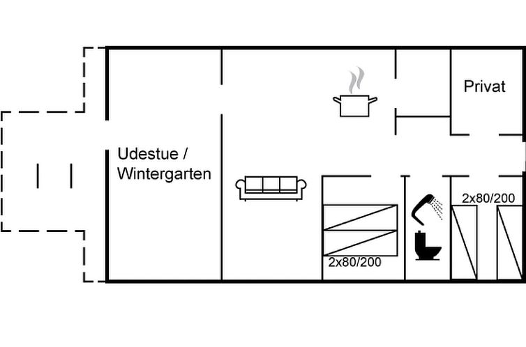 Vakantiehuis "Frida" - 125m from the sea