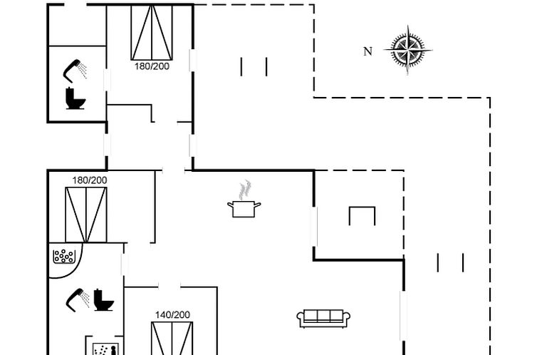 Vakantiehuis "Miika" - 100m from the sea
