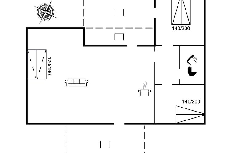 Vakantiehuis "Oiva" - 450m from the sea