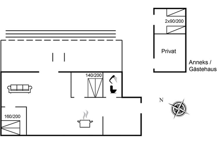Vakantiehuis "Esme" - 225m to the fjord
