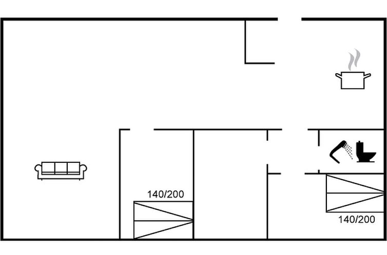 Vakantiehuis "Walægæst" - 775m from the sea