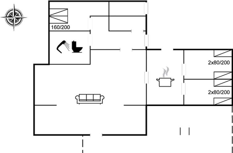 Vakantiehuis "Andrine" - 100m from the sea