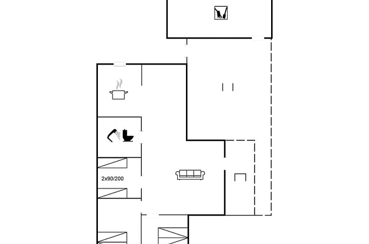 Vakantiehuis "Hjalmsvider" - 1km from the sea
