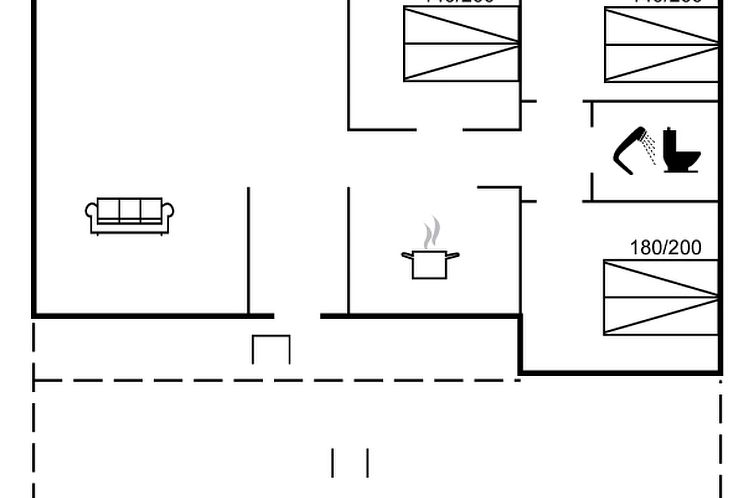 Vakantiehuis "Roze" - 450m from the sea