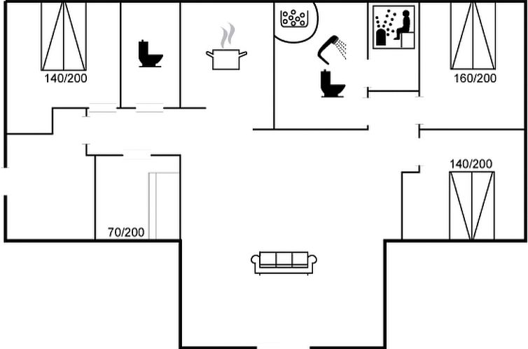 Vakantiehuis "Antoinetta" - 350m from the sea