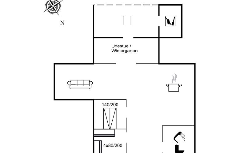Vakantiehuis "Emppu" - 250m from the sea