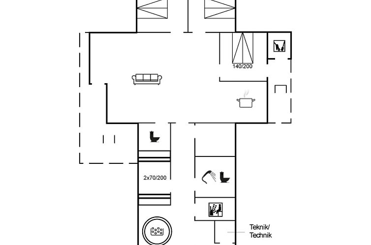 Vakantiehuis "Doris" - 150m from the sea