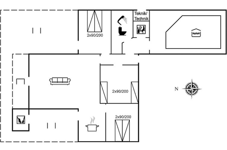 Vakantiehuis "Kukka" - 600m from the sea