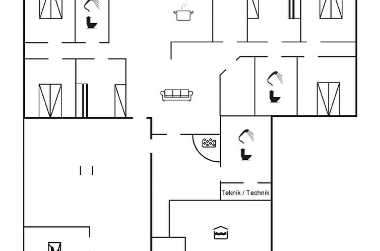 Vakantiehuis "Ulf" - 2km from the sea