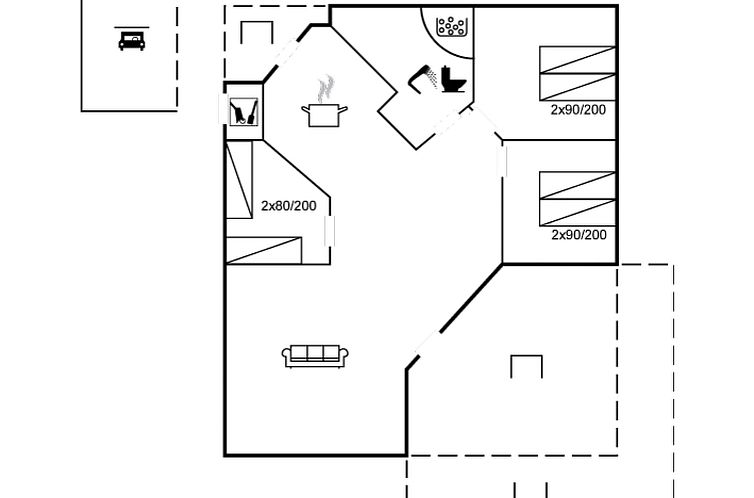 Vakantiehuis "Sylwia" -  from the sea