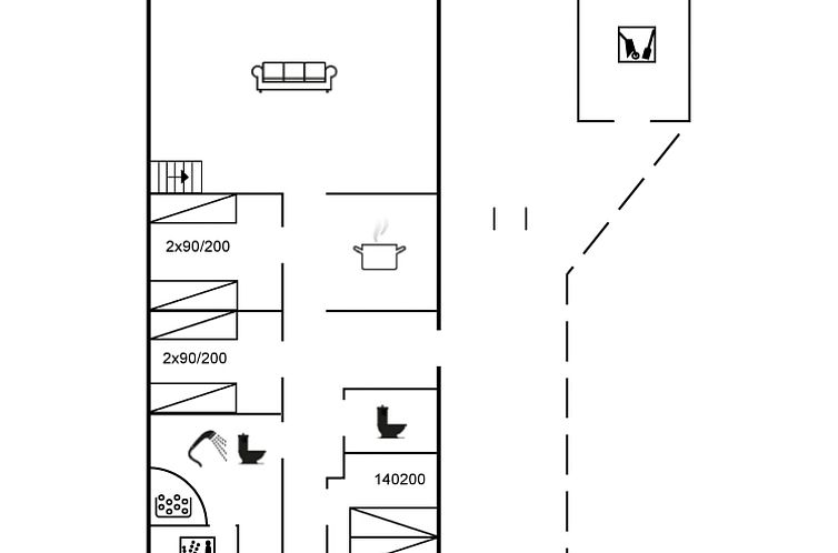 Vakantiehuis "Osmo" - 900m from the sea
