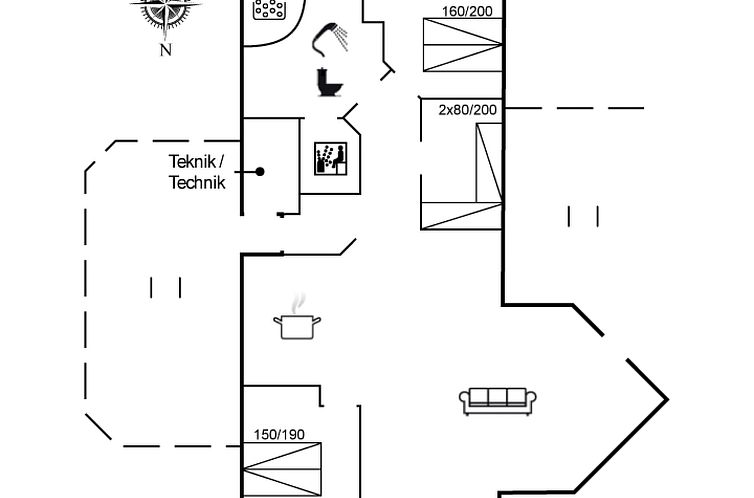 Vakantiehuis "Leona" - 250m to the fjord