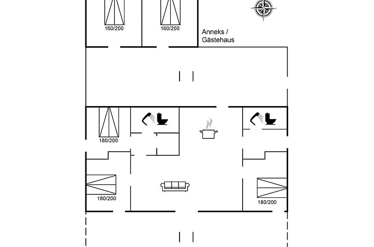 Vakantiehuis "Fabine" - 75m from the sea