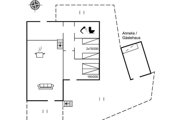 Vakantiehuis "Gudserk" - 50m from the sea