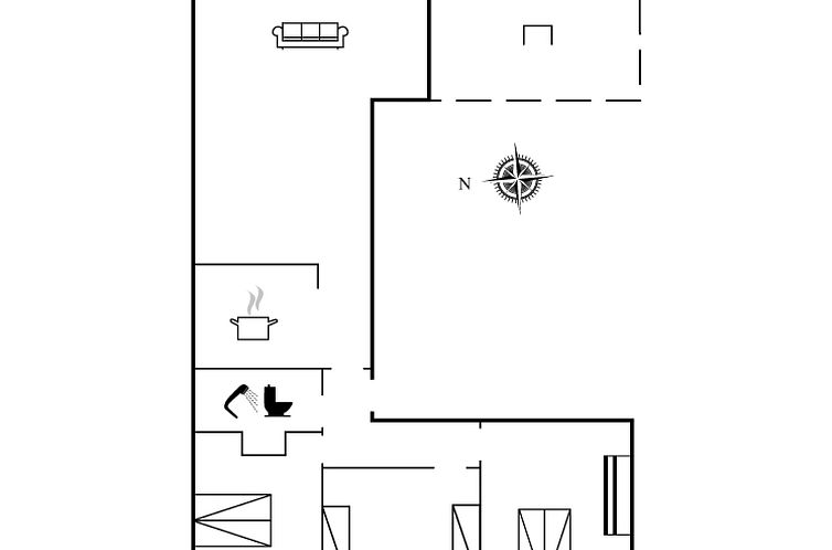 Vakantiehuis "Kiowa" - 100m from the sea