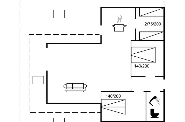 Vakantiehuis "Skjold" - 600m from the sea