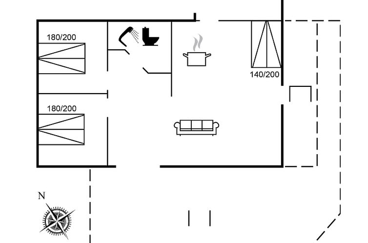 Vakantiehuis "Baarde" - 60m from the sea