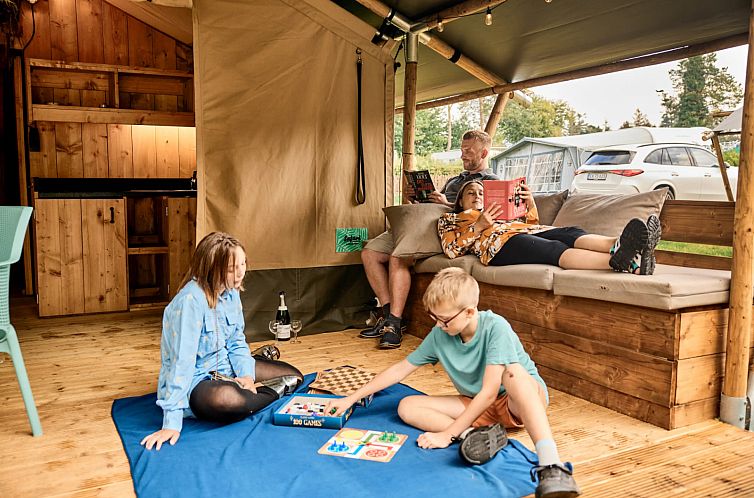 Safaritent + sanitair