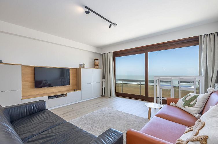 Moderne Kueche in Family Studio fuer Familien in Middelkerke, Westflandern, ideales Ferienhaus fuer 2 Erwachsene und 3 Kinder.