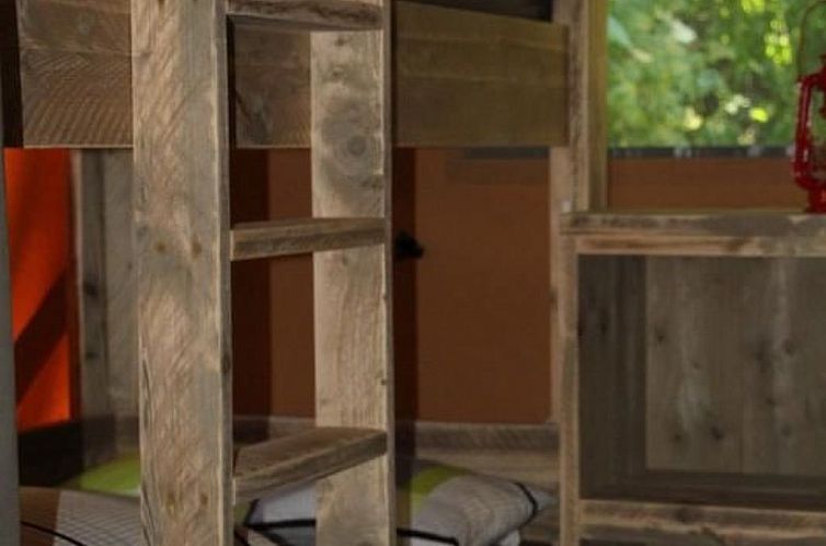 Vakantiehuis Safarizelt in Hohenlychen mit Garten und Grill