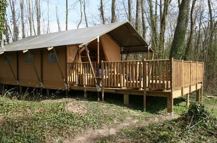 Vakantiehuis Safarizelt in Hohenlychen mit Garten und Grill