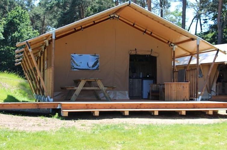 Vakantiehuis Safarizelt in Hohenlychen mit Garten und Grill