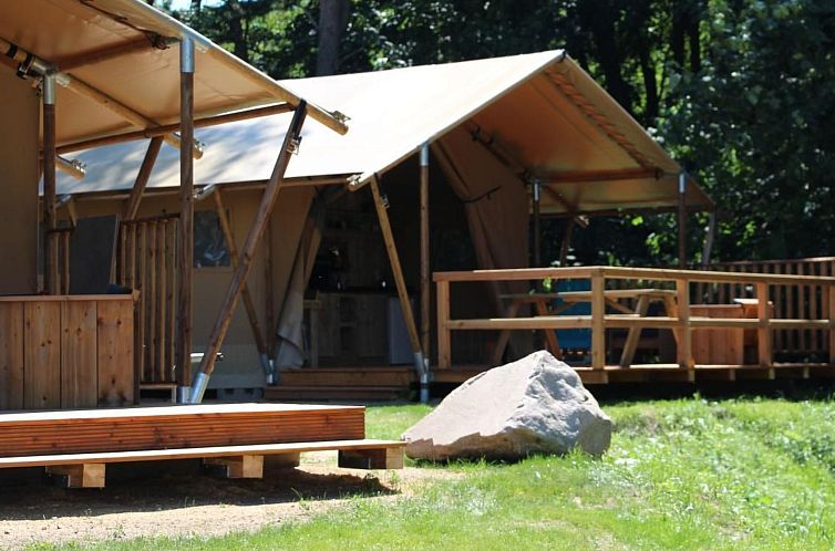 Vakantiehuis Gemütliches Safarizelt mit Grill und Garten