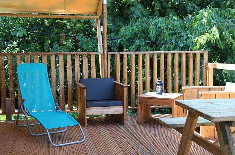 Vakantiehuis Gemütliches Safarizelt mit Grill und Garten