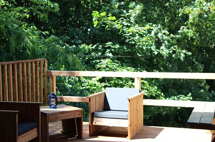 Vakantiehuis Gemütliches Safarizelt mit Grill und Garten