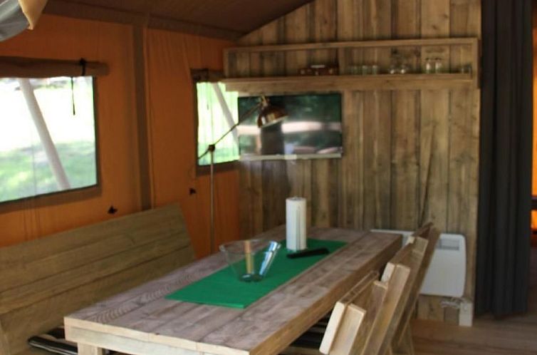 Vakantiehuis Gemütliches Safarizelt mit Grill und Garten