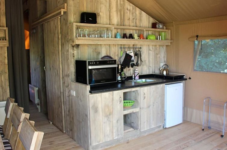 Vakantiehuis Gemütliches Safarizelt mit Grill und Garten