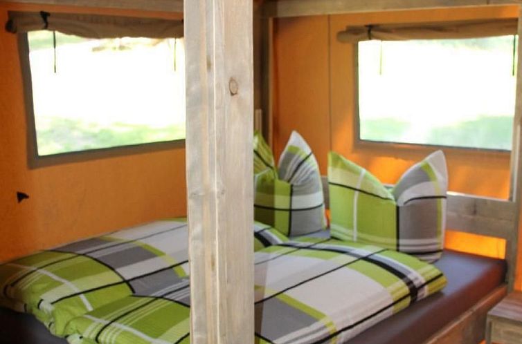 Vakantiehuis Gemütliches Safarizelt mit Grill und Garten