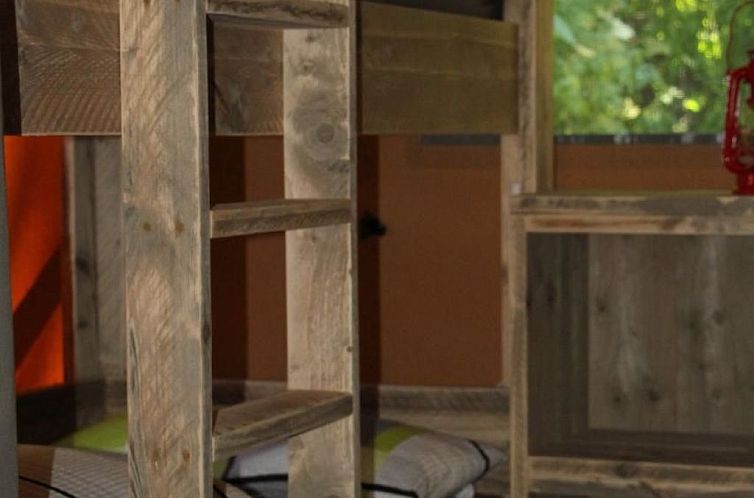 Vakantiehuis Gemütliches Safarizelt mit Grill und Garten