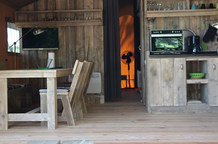 Vakantiehuis Gemütliches Safarizelt mit Grill und Garten