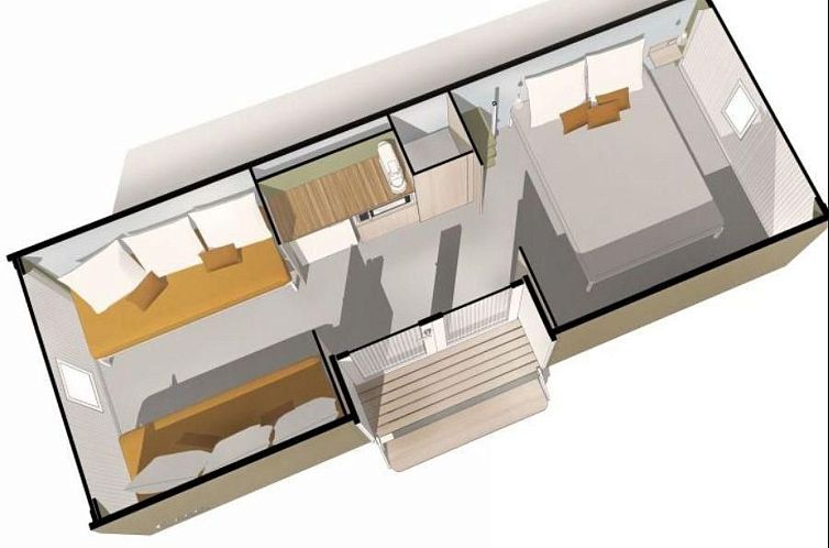 Appartement Coco Sweet mit Terrasse und Grill