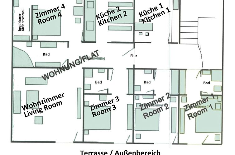 Appartement Ferienlodge