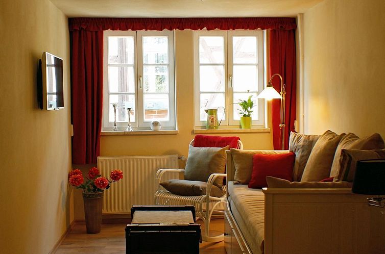 Vakantiehuis Komfortabler Urlaub im Fachwerkhäuschen mit Ga
