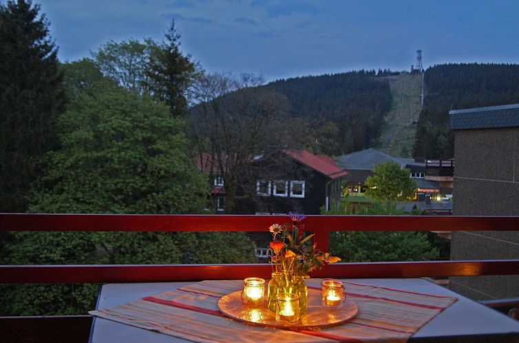 Appartement gemütliche Ferienwohnung mit Bocksbergblick
