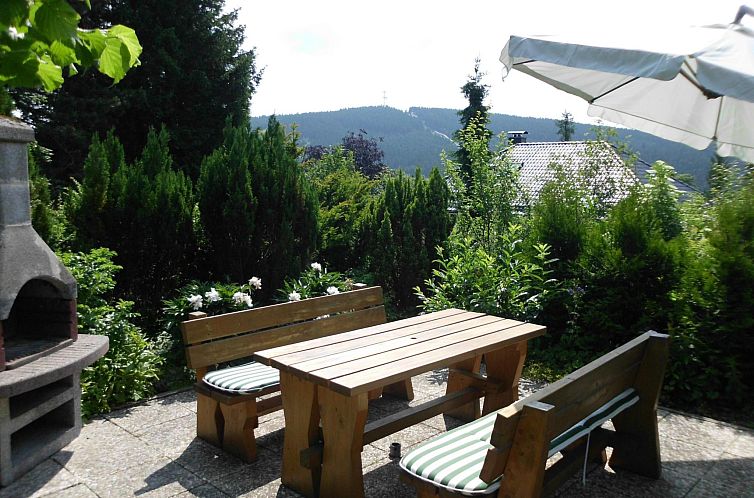 Appartement Großzügige Wohnung mit Bergblick im Haus Hopfe