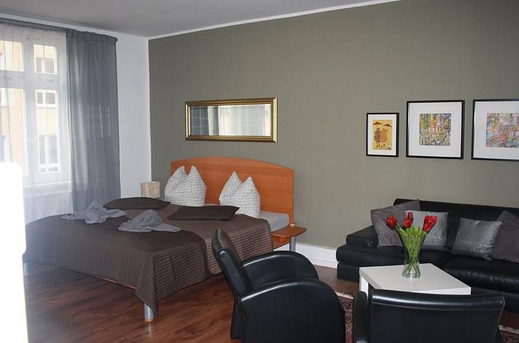 Appartement Gemütliche Wohnung in Wernigerode mit Garten